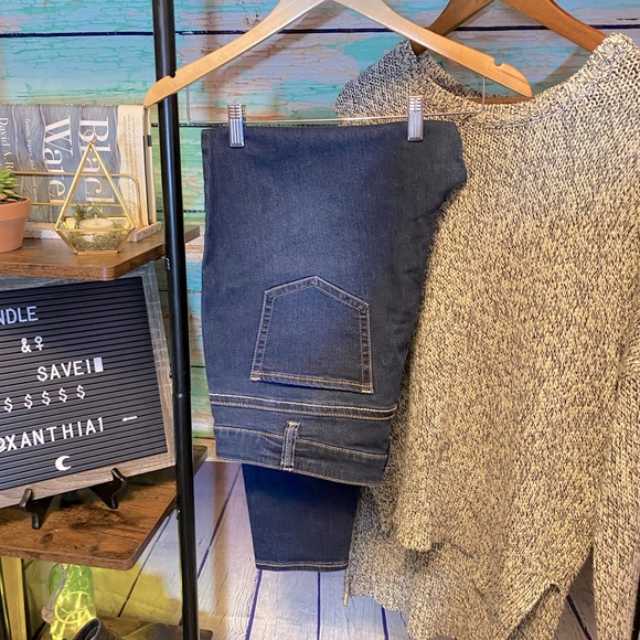 Ladies Skinny Jeans Size 14 Petite / Short - Picture 1 of 8